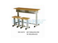 WX-K074学生课桌椅