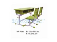 WX-K080学生课桌椅